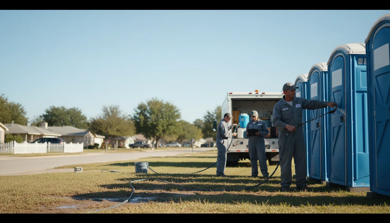 Long-Term Portable Toilet Rental in Wenona, IL near me